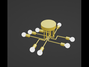 Ceiling light fixture Modelo 3D
