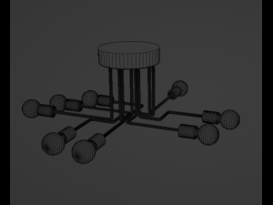 Ceiling light fixture Modelo 3D