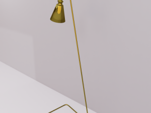 Indoor floor lamp 3D Model