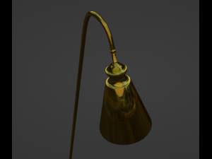 Indoor floor lamp 3D Model