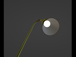Indoor floor lamp 3D Model