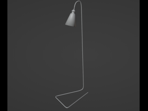 Indoor floor lamp 3D Model