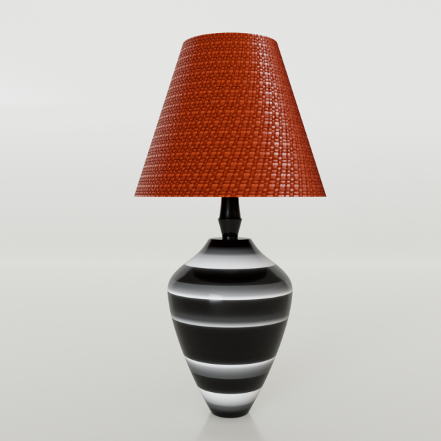 Table lamp Model 3D .c4d .max .obj .3ds .fbx .stl .blend 