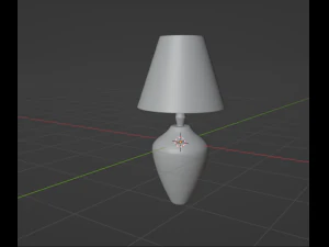 Table lamp 3D Model