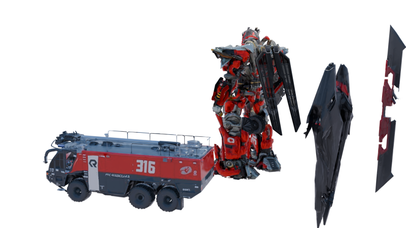 SENTINEL PRIME 3D Model .c4d .max .obj .3ds .fbx .stl .blend