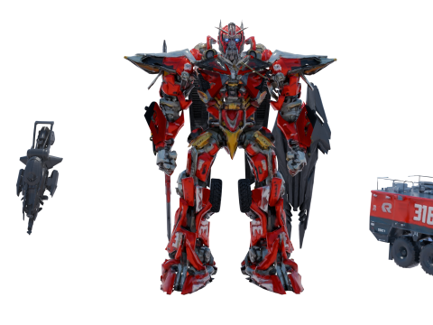 SENTINEL PRIME 3D Model