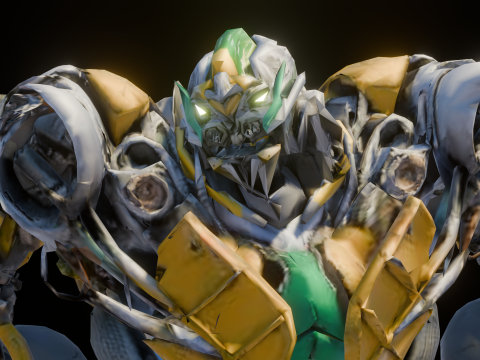 DRON KSI TRANSFORMERS 3D Model