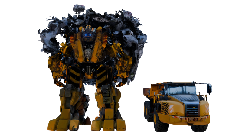 AUTOBOT CANOPY 3D Model .c4d .max .obj .3ds .fbx .stl .blend