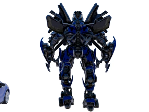 TRANSFORMER AUTOBOT JOLT TF2 3D Model
