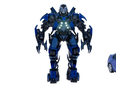 TRANSFORMER AUTOBOT JOLT TF2 3D Model