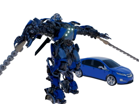 TRANSFORMER AUTOBOT JOLT TF2 3D Model