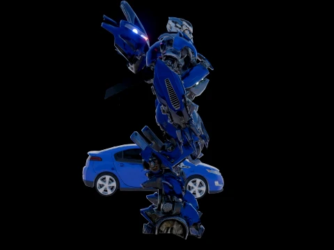 TRANSFORMER AUTOBOT JOLT TF2 3D Model