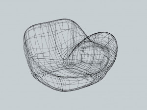 abstract sofa 3D 模型