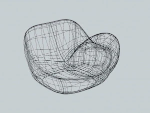 abstract sofa 3D Model