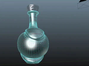 matraz de fusi&oacute;n Modelo 3D