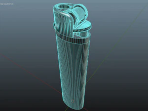 mecanical lighter 3D Model