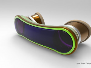 stylized vr goggles 3D 模型