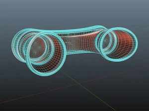 stylized vr goggles 3D Model