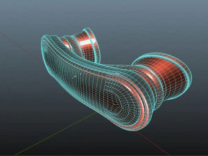 stylized vr goggles 3D Model