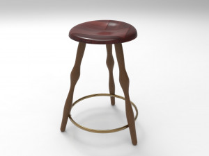 3 Leg stool Modelo 3D