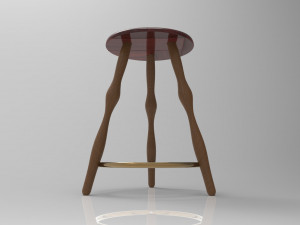 3 Leg stool 3D Model