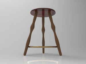 3 Leg stool 3D Model