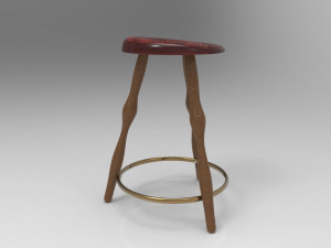 3 Leg stool 3D Model