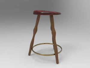 3 Leg stool 3D Model