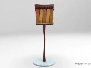 Casetta per uccelli di tipo cartone animato Modello 3D