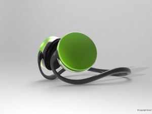 Bluetooth Headphone 3D Model