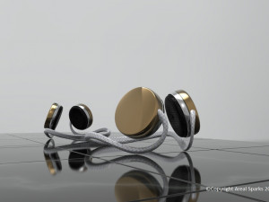 Bluetooth Headphone 3D Model