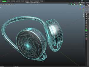 Bluetooth Headphone 3D Model