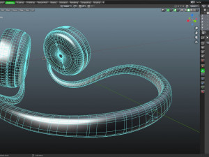 Bluetooth Headphone 3D Model