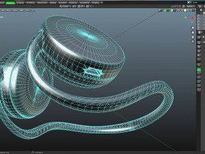 Bluetooth Headphone 3D Model