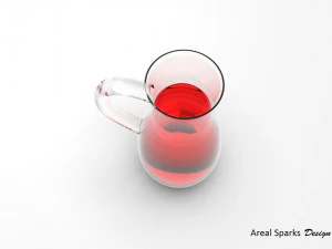 Jarra de vinho Modelo de Impressão 3D