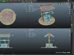 Toon Type Well 3D Модель