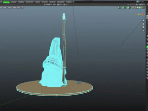 Garden Wizard gnome 3D Model
