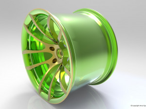 17 inch Concave Sport Rim 3D Models