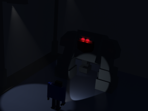 Blocks in Character 3D Model