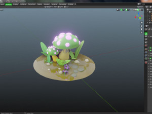 Smart Mushroom 3D Model