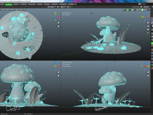 Smart Mushroom 3D Model