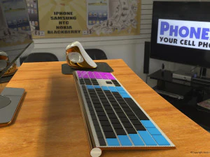 ब्लूटूथ वर्टिकल माउस 3D मॉडल