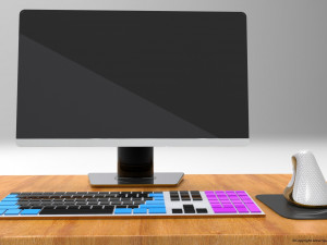 Bluetooth Vertical mouse 3D Model