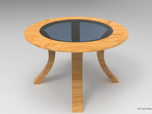 Office table Modelo 3D