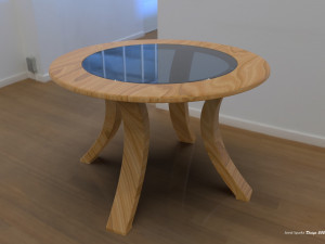 Office table Model 3D