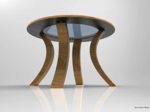 Tavolo da ufficio Modello 3D