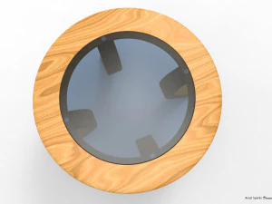 Tavolo da ufficio Modello 3D