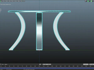 Tavolo da ufficio Modello 3D