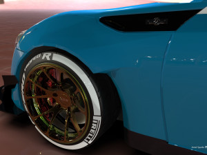 Drift Wheels 3D Модель