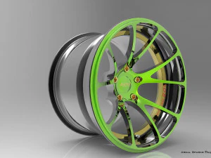 Drift Wheels 3D Model
